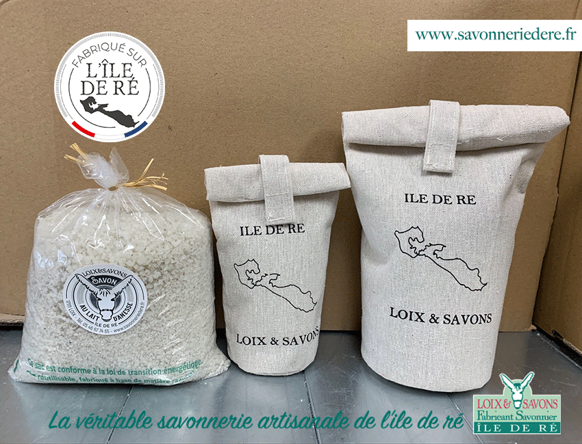 Sel de bain de l'ile de ré (Sel de bain : Recharge Jasmin 300g)