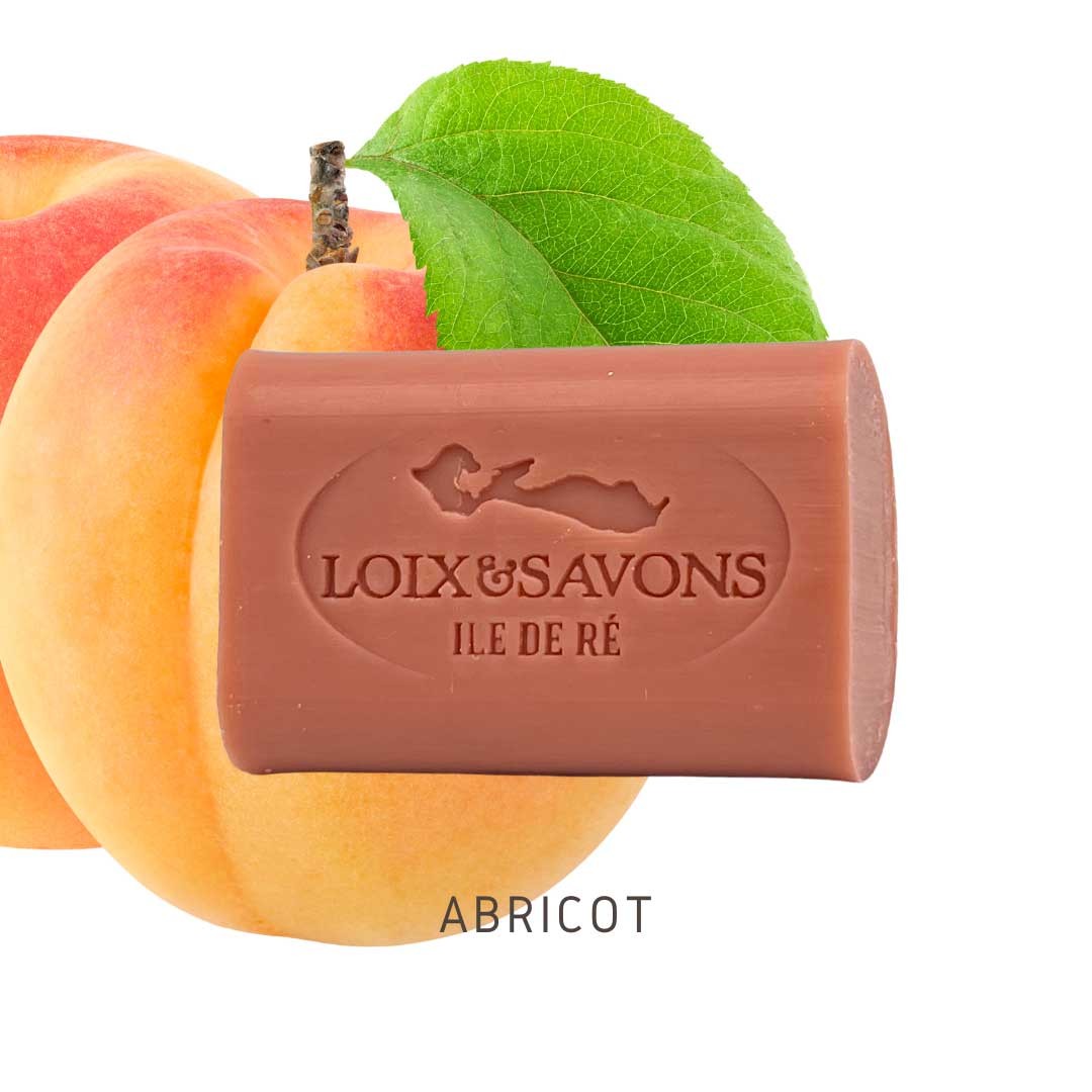 Savon artisanal abricot 100g (Poids : 100 g)