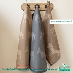 Torchon tissus et éponge - savonnerie artisanale de l'ile de ré