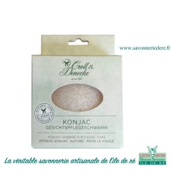 eponge konjac seche vegan loix et savons