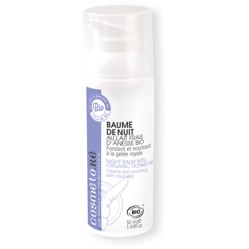 Baume de nuit lait d'anesse BIO 40 ml