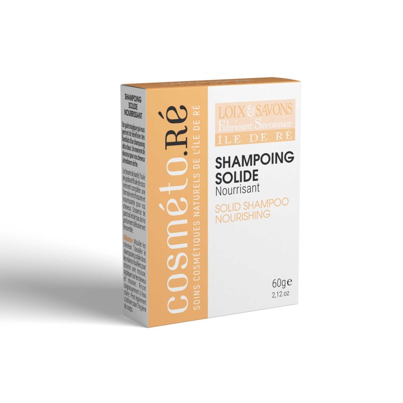 Shampoing solide nourrissant cheveux sec 60 g