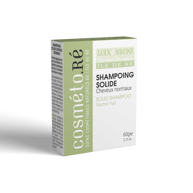 Shampoing solide cheveux normaux 60 g