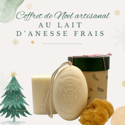 coffret noel lait d'anesse