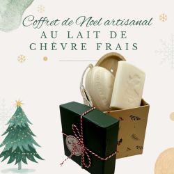 coffret savon lait de chevre