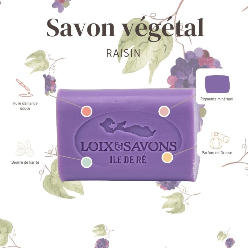 propriete savon raisin