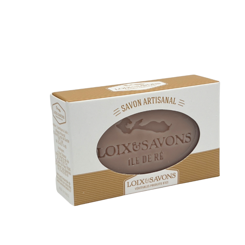 Savon 100 g poudre d'amour - savonnerie de l'ile de ré loix et savons emballé