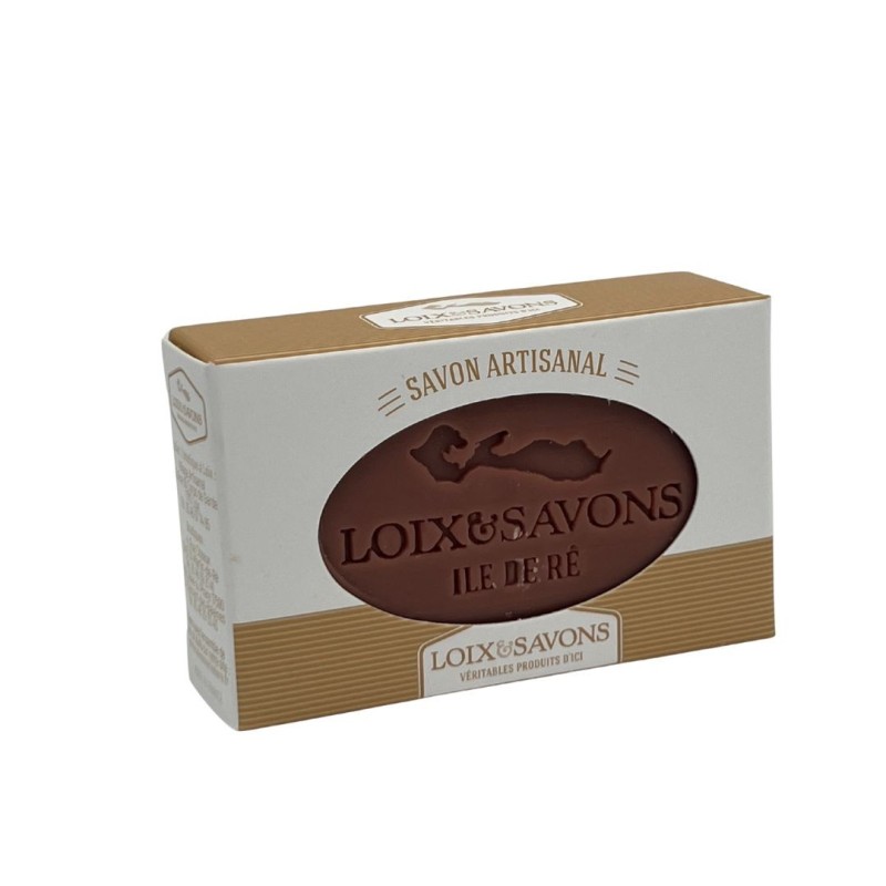 Savon parfum chocolat 100 g de la savonnerie de l'ile de ré