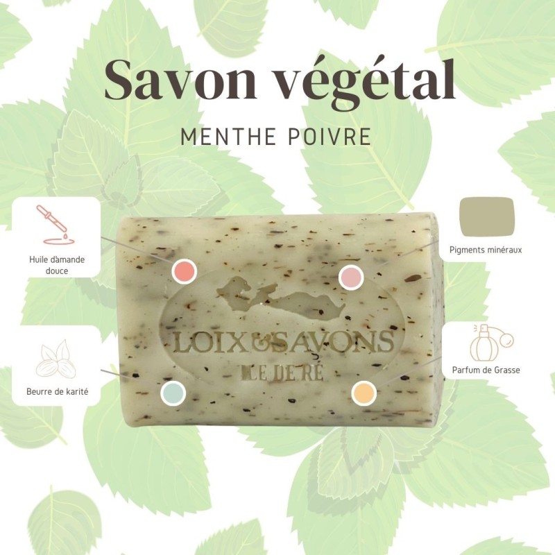 propriete savon menthe