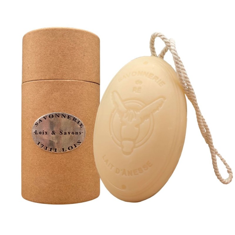 savon au lait d’ânesse dans son étui