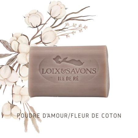 Savon parfum fleur de coton