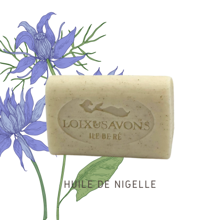 Savon à l'huile de nigelle