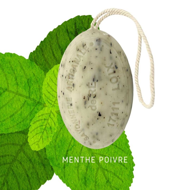 Savon à la menthe poivrée