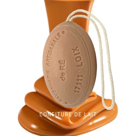 Savon parfum confiture de lait ficelle