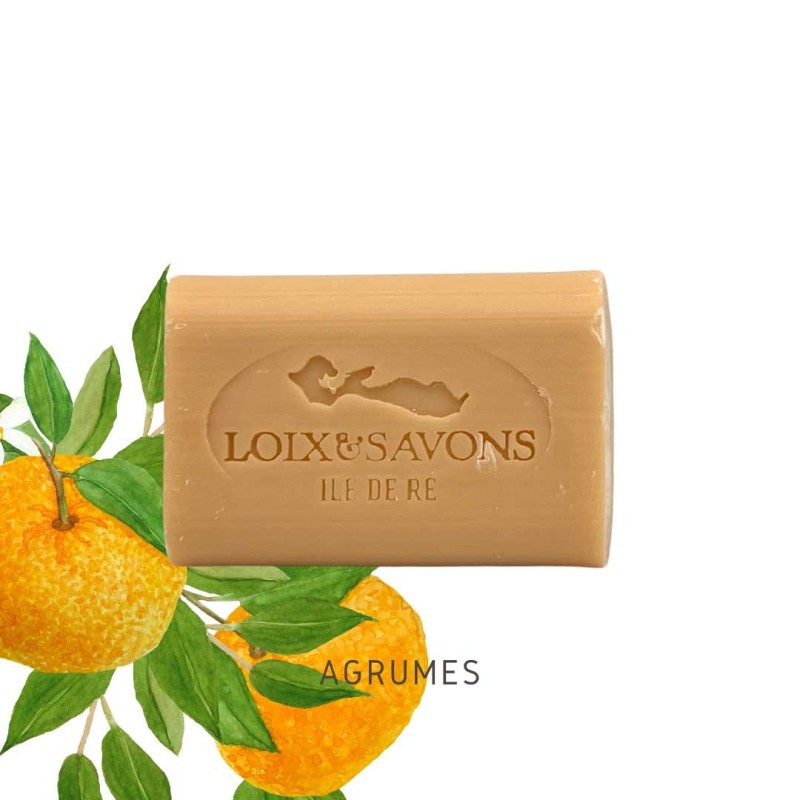 Savon parfum agrume