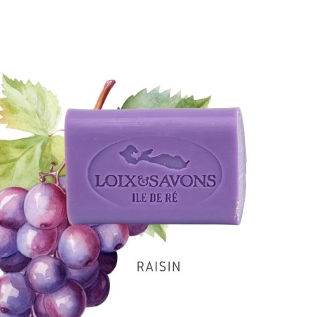 Savon parfum raisin