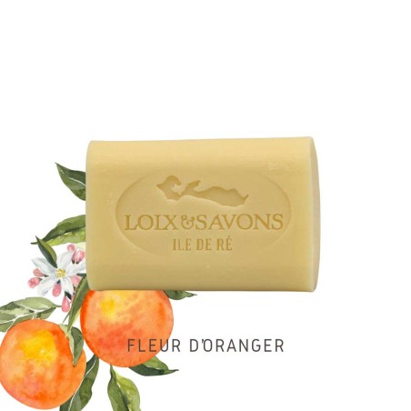 Savon parfum fleur d'oranger