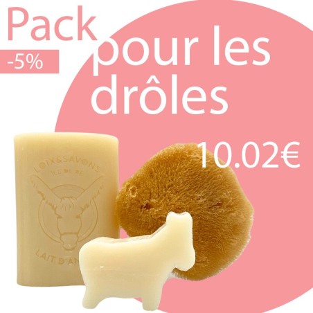 pack lait d'anesse enfant