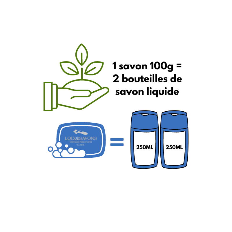 Savon lait de chèvre solide