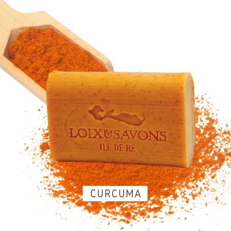 Savon au curcuma