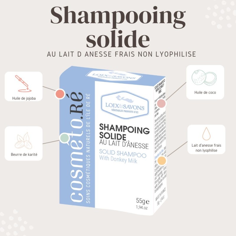 shampoing solide au lait d anesse