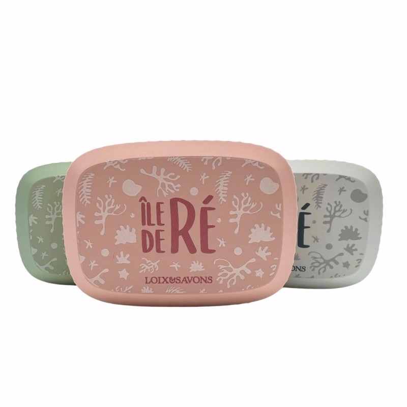 Boite savon recyclé 2 en 1 de la savonnerie de l'ile de ré