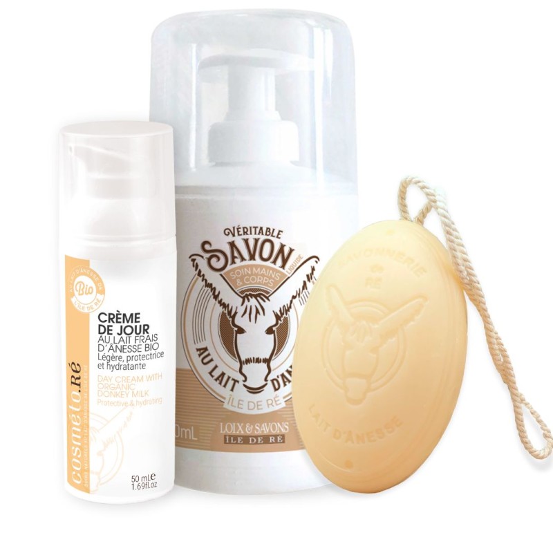 pack soin complet au lait d'anesse