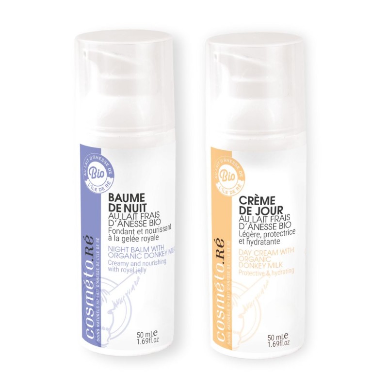 creme de jour creme de nuit lait d'anesse
