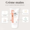 creme pour les mains qui ne colle pas lait d anesse