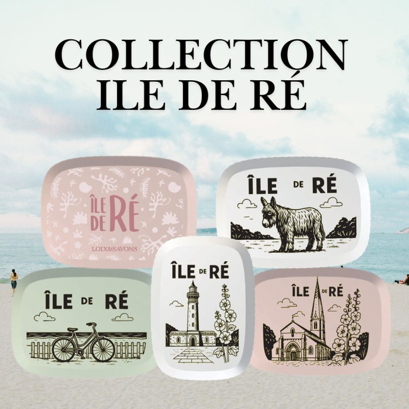 Boite savon recyclé 2 en 1 de la savonnerie de l'ile de ré