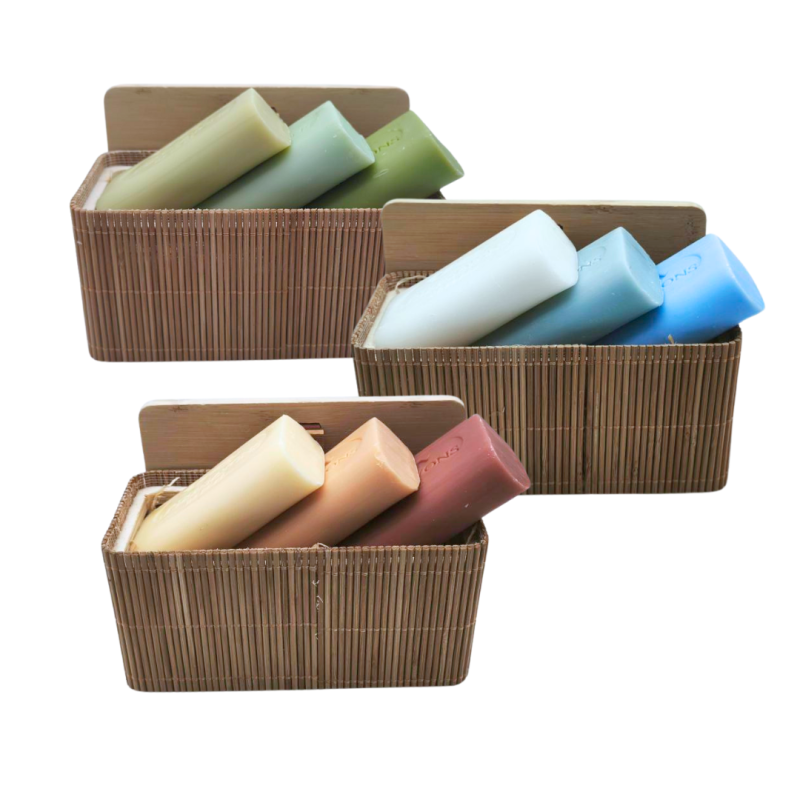 Coffret savons végétaux parfumés –  Idée Cadeau Naturel