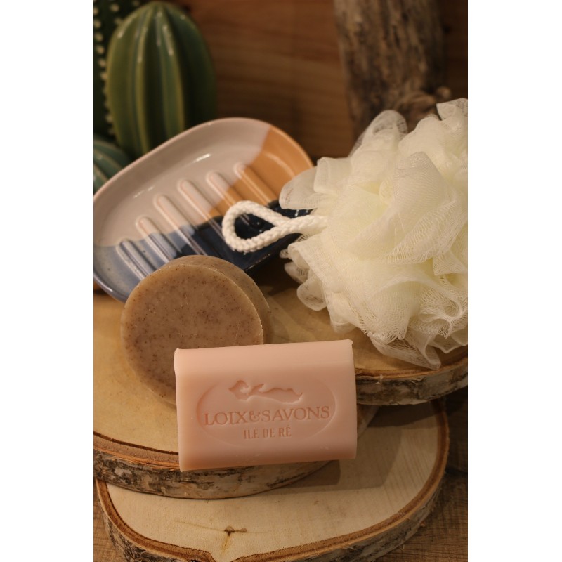 composition coffret savon marc de café