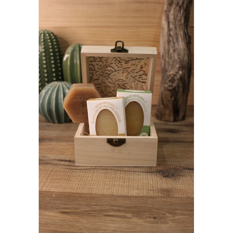 coffret artisanal chevre anesse miel