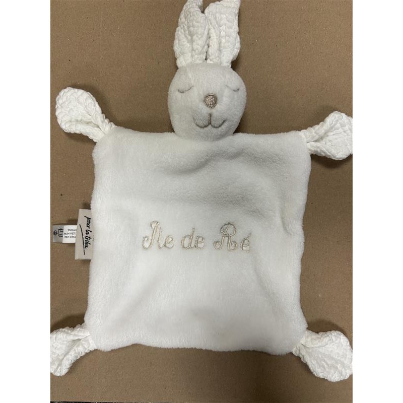 Doudou polaire Âne île de Ré savonnerie ile de ré