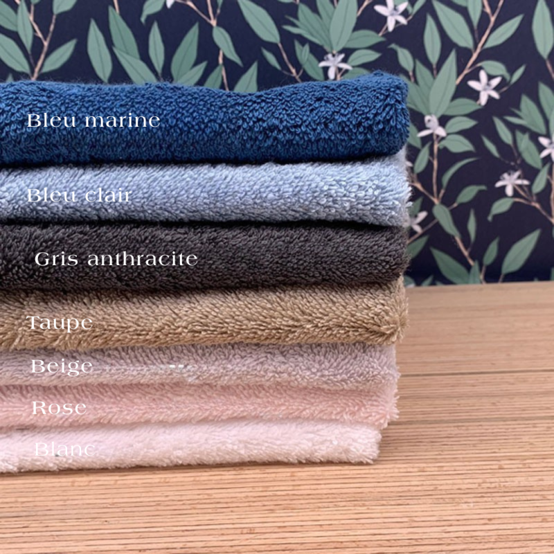 Savon lait d'ânesse + serviette invité coton de la savonnerie de l'ile de ré