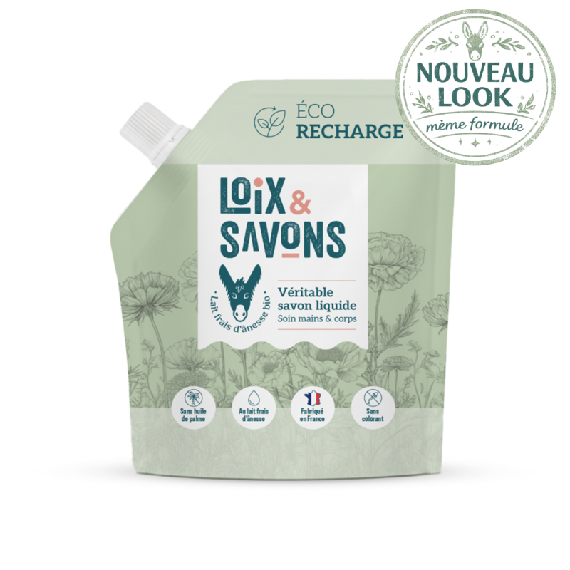 recharge savon liquide lait d anesse