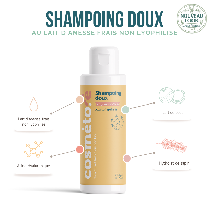propriete shampoing lait danesse