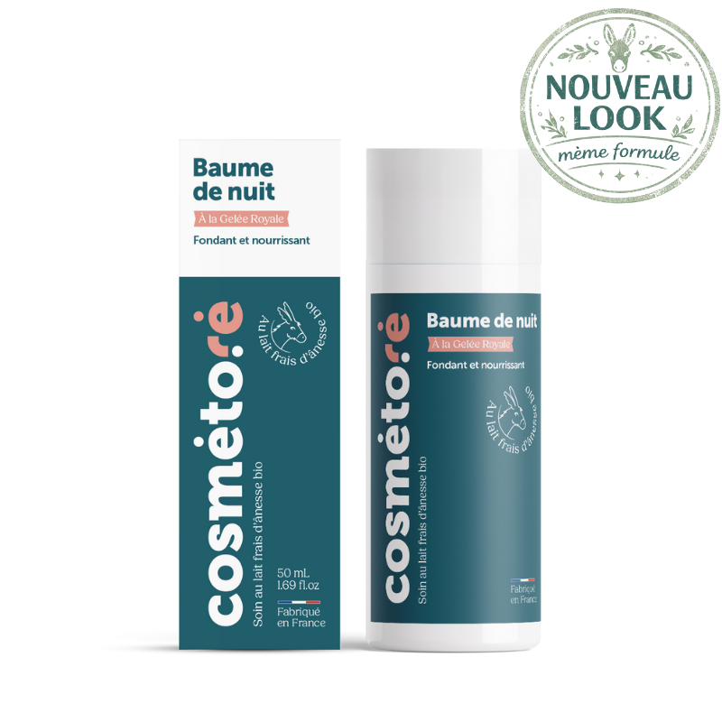 creme de nuit au lait d anesse masque
