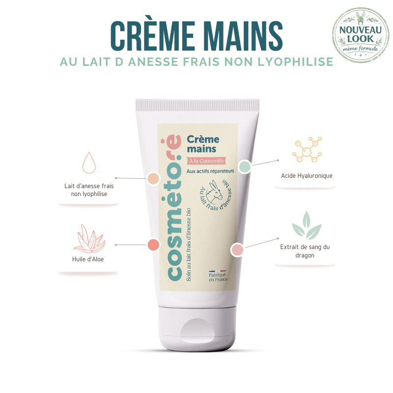 creme pour les mains qui ne colle pas lait d anesse