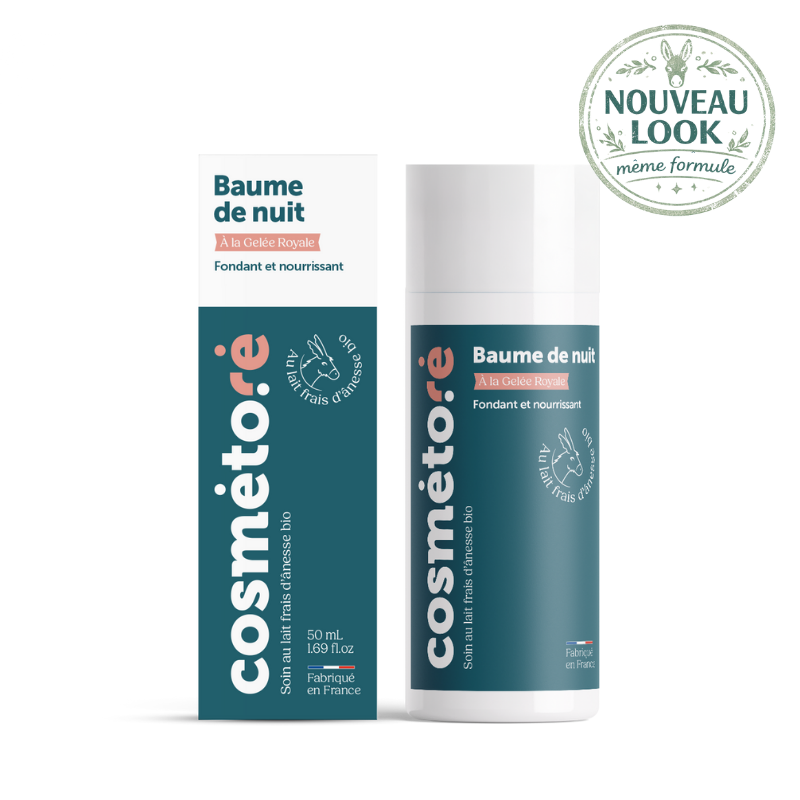 creme de nuit au lait d anesse masque