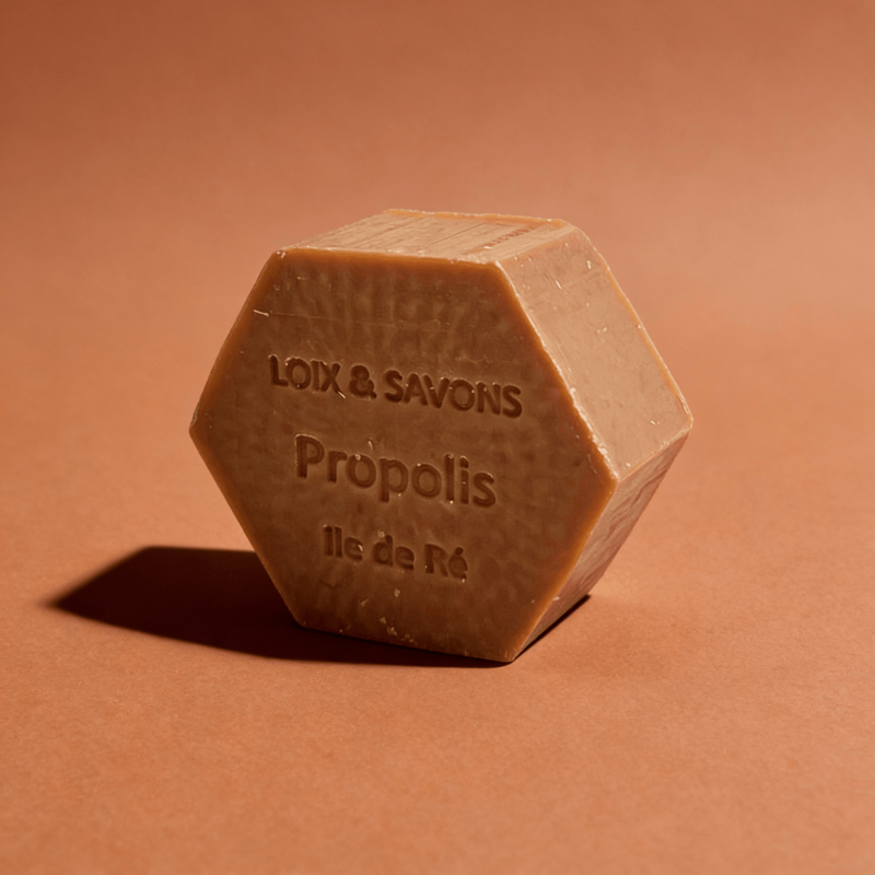 Savon purifiant à la propolis pour peaux grasses | Loix & Savons