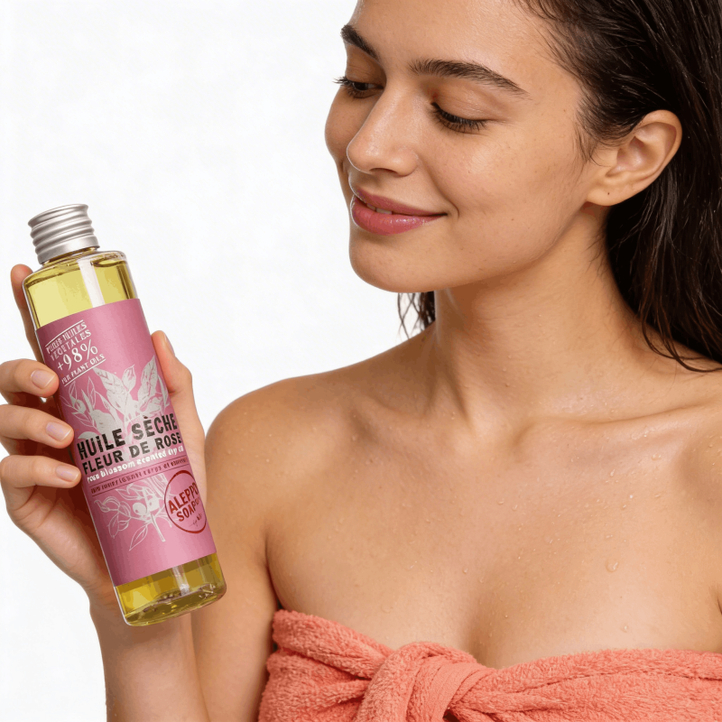 Huile sèche BIO corps et cheveux | 3 parfums au choix