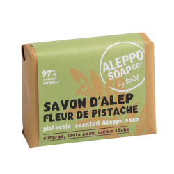 Savon d'ALEP parfum Fleur de Pistache