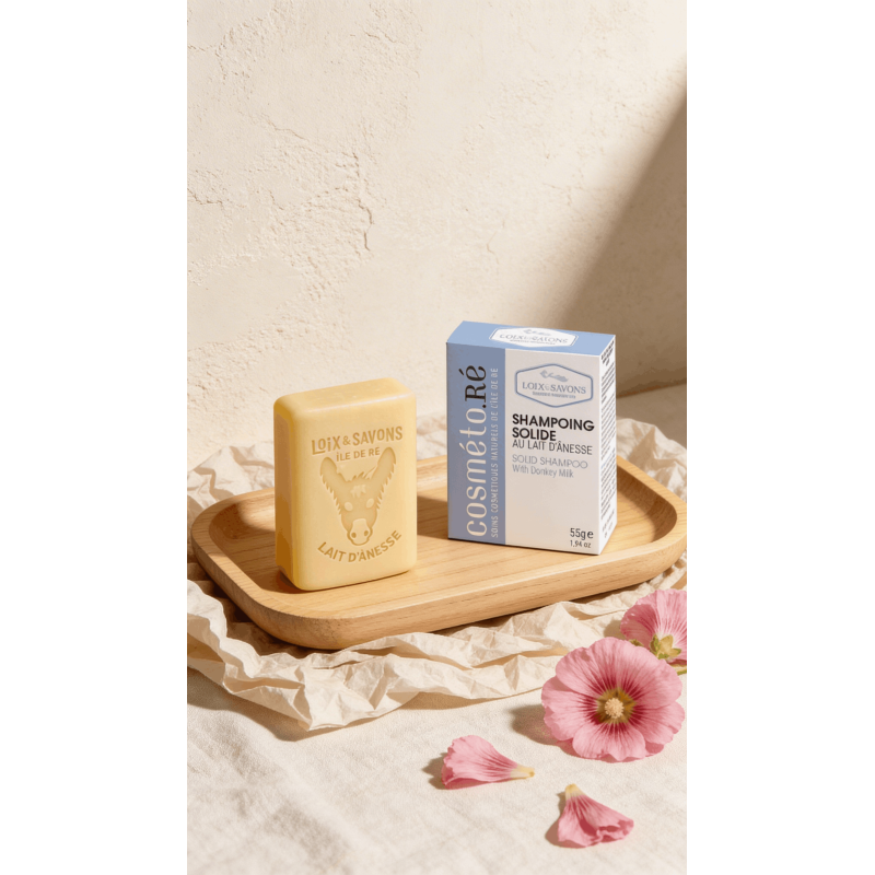 Pack shampoing solide + savon au lait d'ânesse | -10%