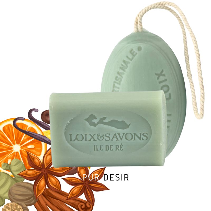 Savon artisanal surgras au parfum pur désir