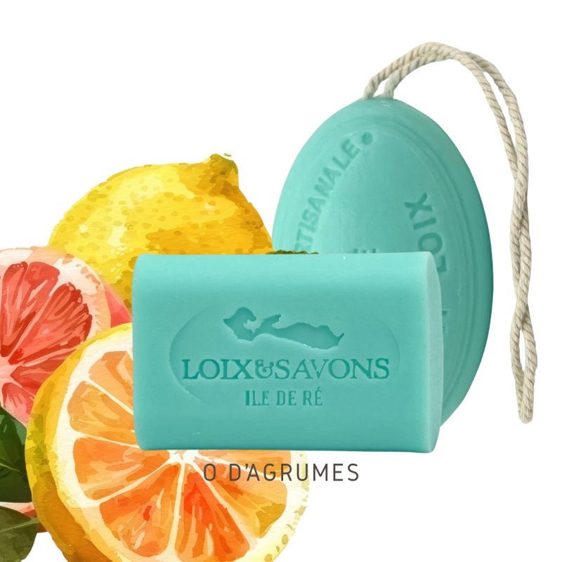 Savon artisanal surgras au parfum Épice & Agrume Ô d'Agrumes