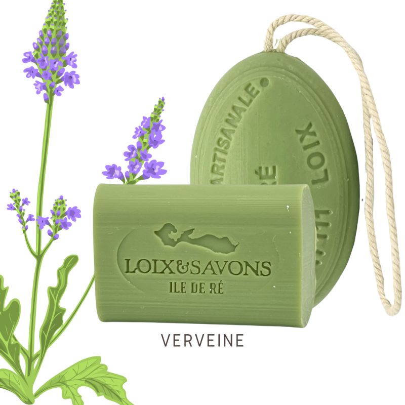 Savon artisanal surgras au parfum de verveine citronnée