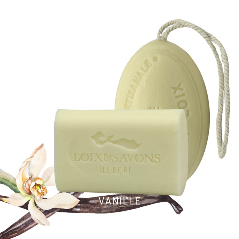 Savon artisanal surgras au parfum de vanille