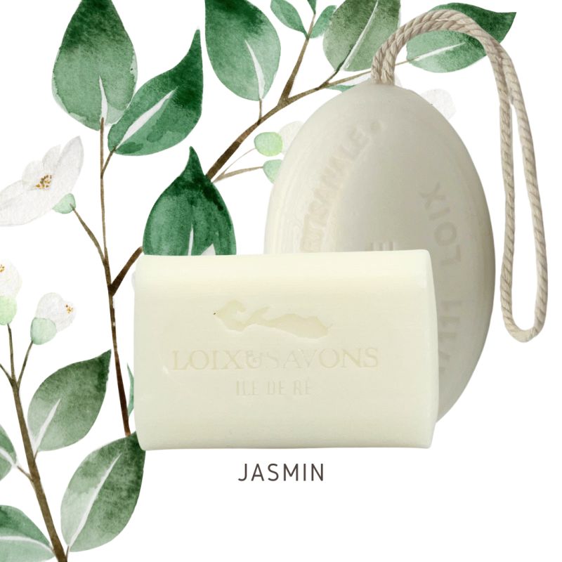 Savon artisanal surgras au parfum de jasmin
