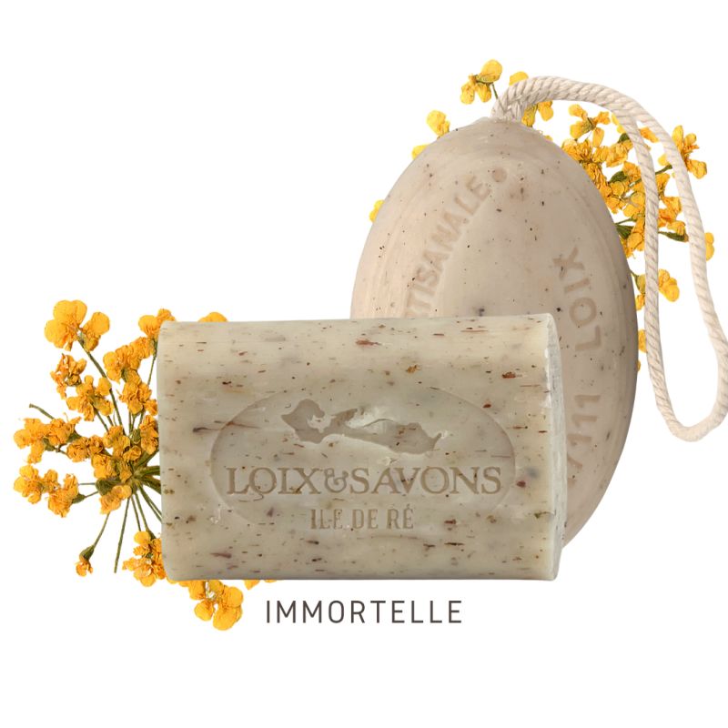 Savon artisanal immortelle des dunes